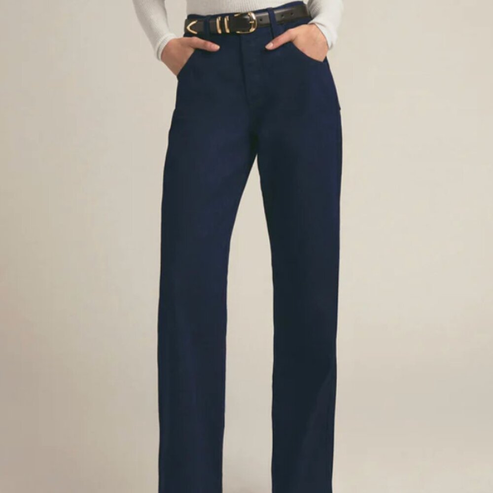 FAVORITE DAUGHTER THE JENNIFER HIGH RISE LOOSE STRAIGHT, Size 27